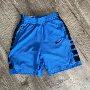 Boys blue Nike shorts